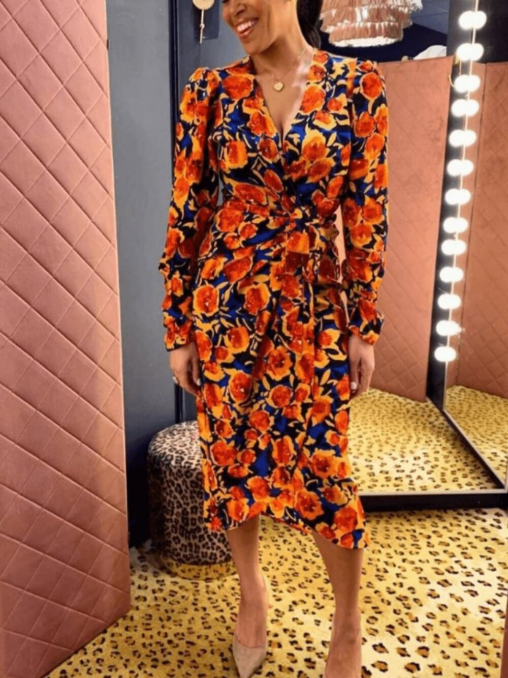 Never Fully Dressed WRAP DRESS Size 8